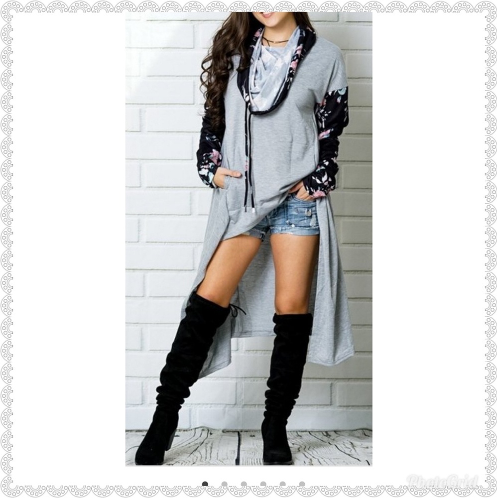 HIGH-LO hoodie